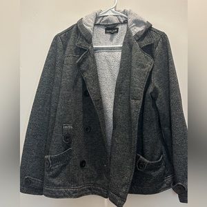 Winter Pea Coat Grey